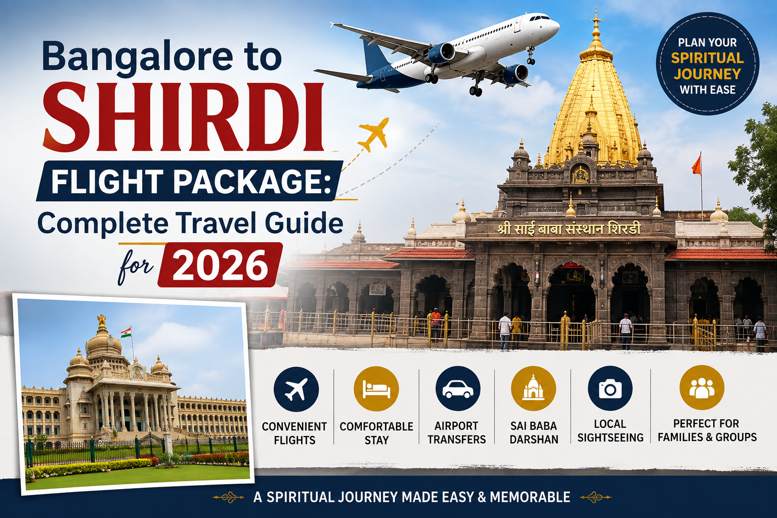Bangalore to Shirdi Flight Package: Complete Travel Guide for 2026