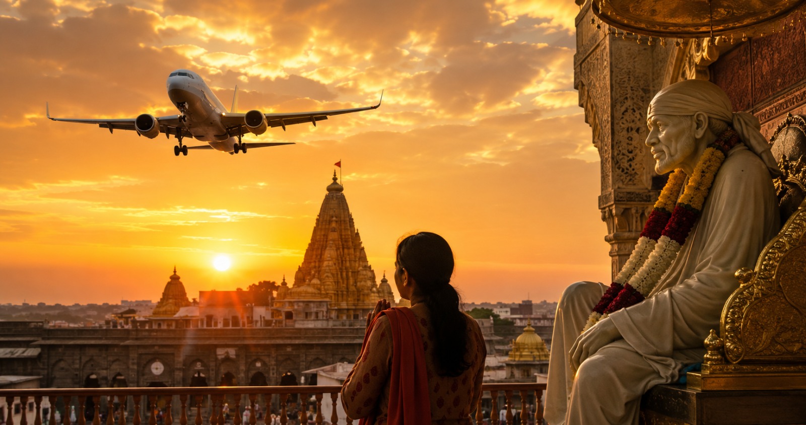 Why Choose a Bangalore to Shirdi Flight Package for a Hassle-Free Spiritual Journey?